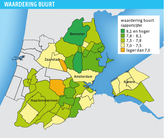 Waardering buurt