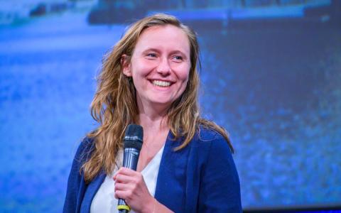 Zita Pels - wethouder Wonen Amsterdam. Foto Nico Boink