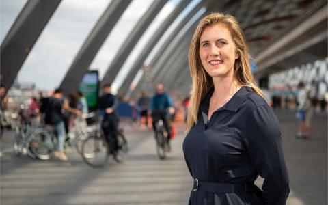 Melanie van der Horst. Foto: gemeente Amsterdam/Tom Feenstra