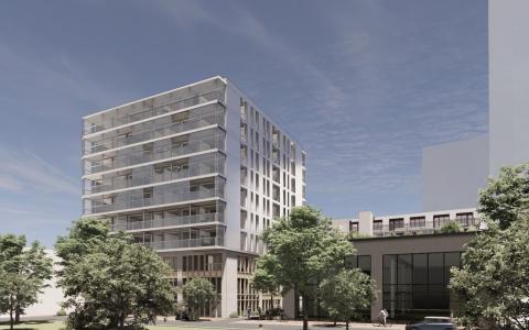 Visualisatie ontwikkelplannen kavel E2b