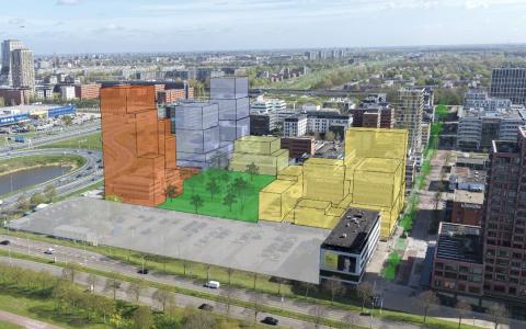 Gebiedsontwikkeling Paasheuvelwijk, afbeelding via Zinc