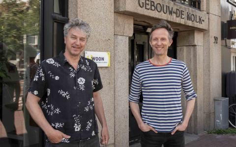 Gert Jan Bakker en Ramón Donicie van !Woon, strijders tegen ongewenst verhuurgedrag.