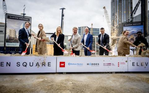 Bouw Eleven Square van start