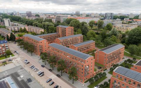 Artist impression: Jacob Geelbuurt, beeld: De Alliantie