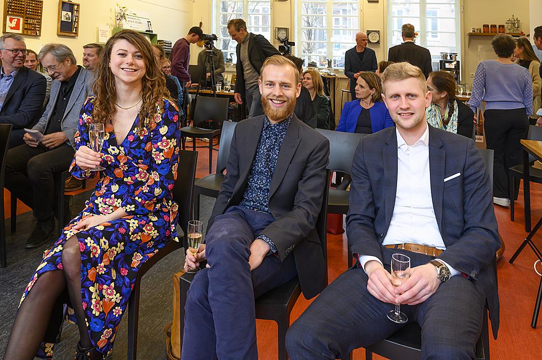 De drie genomineerden De drie genomineerden