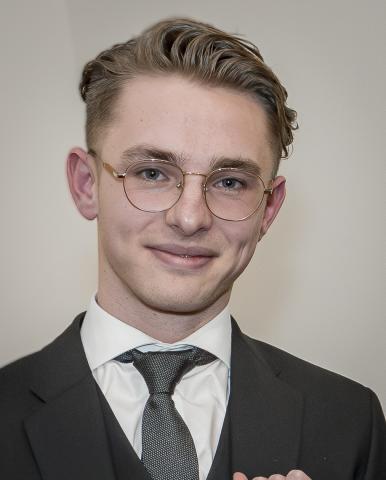 Herbert van Hardenberg, winnaar Jeroen van der Veer Scriptieprijs 2025 