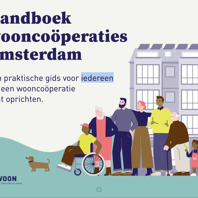 Cover Handboek Wooncoöperaties Amsterdam