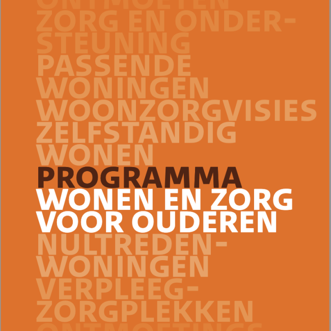 Cover Wonen en Zorg voor ouderen