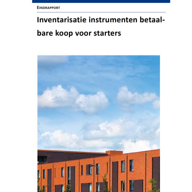 Omslag - Inventarisatie instrumenten betaalbare koop