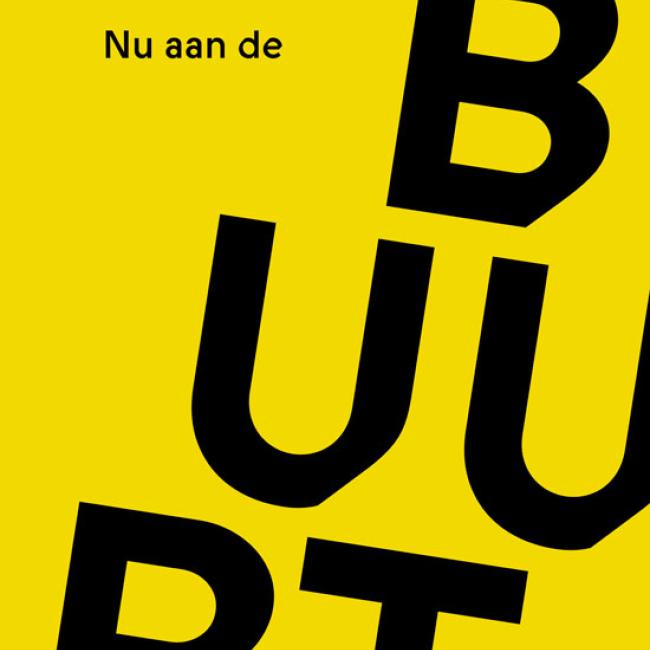 Boekcover Nu aan de Buurt