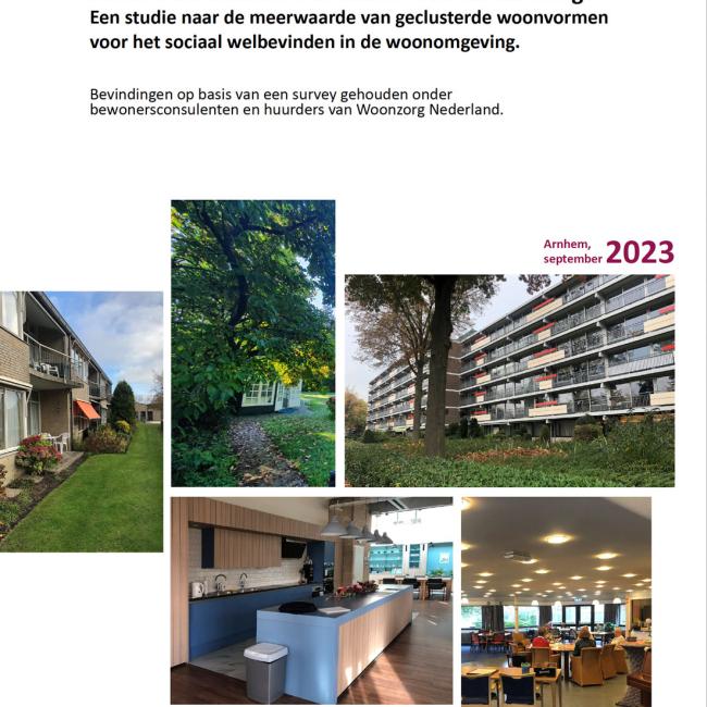 Cover - Geclusterd wonen: Ruimte voor ontmoeting