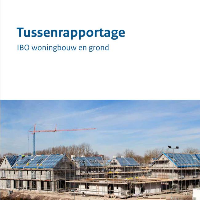 Omslagfoto - Tussenrapportage IBO Woningbouw en Grond