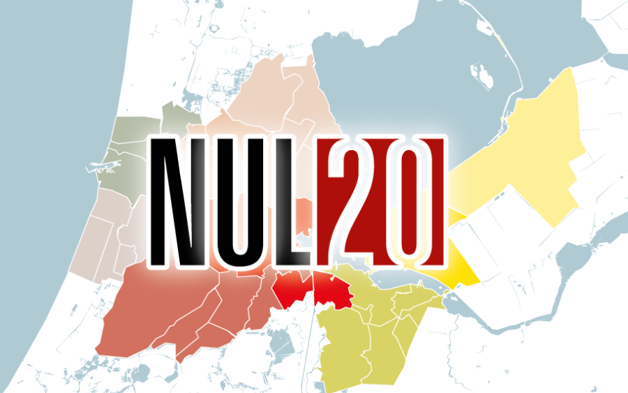 Logo NUL20 met kaart.
