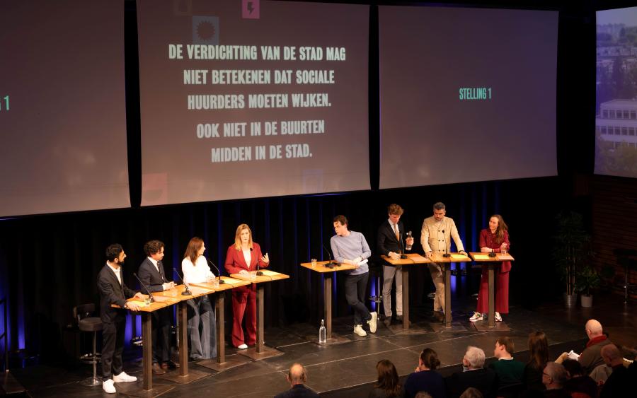 Verkiezingsbijeenkomst de Zwijger