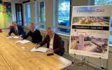 de Alliantie wordt eigenaar van woontoren in Elzenhagen Zuid - ondertekening contract 