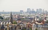 Binnenstad Amsterdam uitzicht vanaf Noord Shell-gebouw