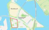 Baaibuurt ingetekent op kaart Zeeburgereiland