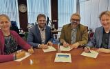 Ondertekening convenant aanpak adres- en woonfraude Velsen