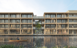 Verbeelding toekomstige studentenwoningen Zeeburgerpad