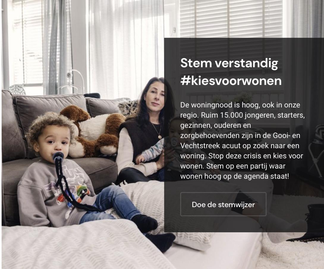 #kiesvoorwonen - Gooise corporaties