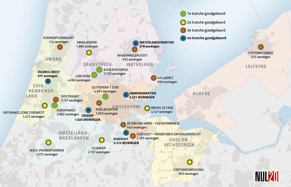 Woningbouwimpuls kaartje 4e fase