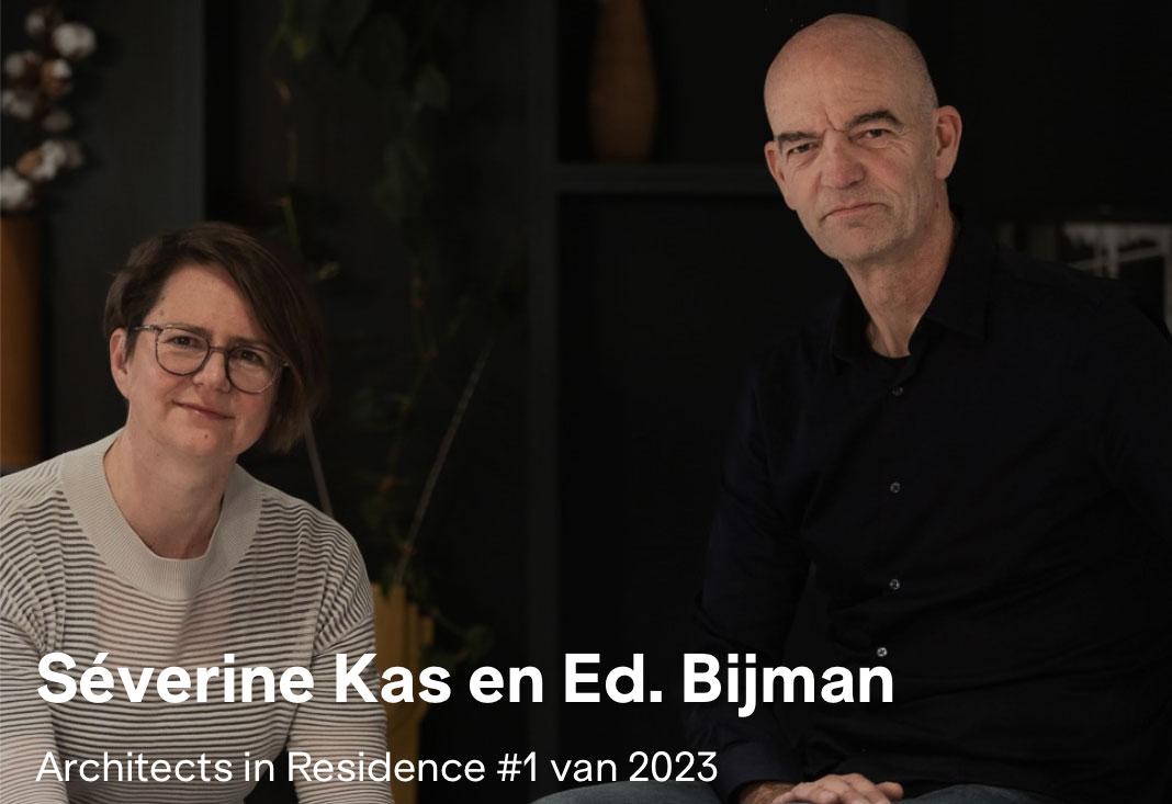 Séverine Kas en Ed. Bijman. Foto Maarten Nauw