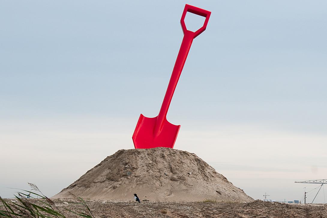 De Schep, symbool van de Zelfbouw, oktober 2011