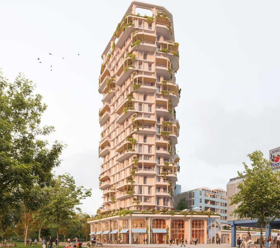 Artist's impression van Hartje Noord