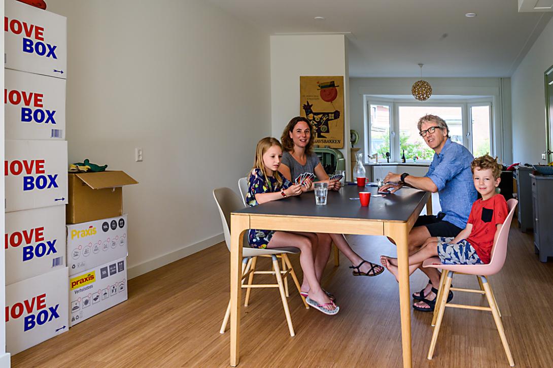 Gezinnen zoeken ruimere woningen.