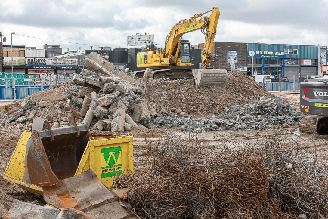 Sloop aan de Slijpersweg.