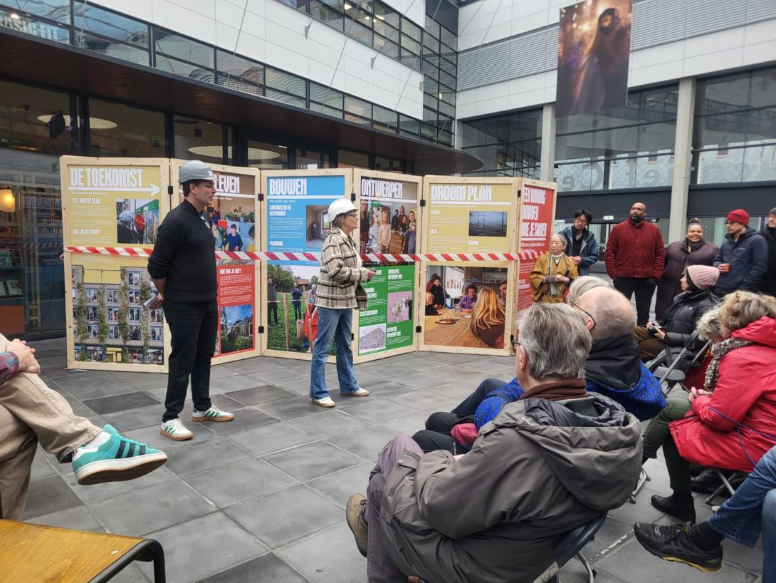 Opening expositie Wonen doe je samen, 6 februari, foto: Sjaan van der Tol