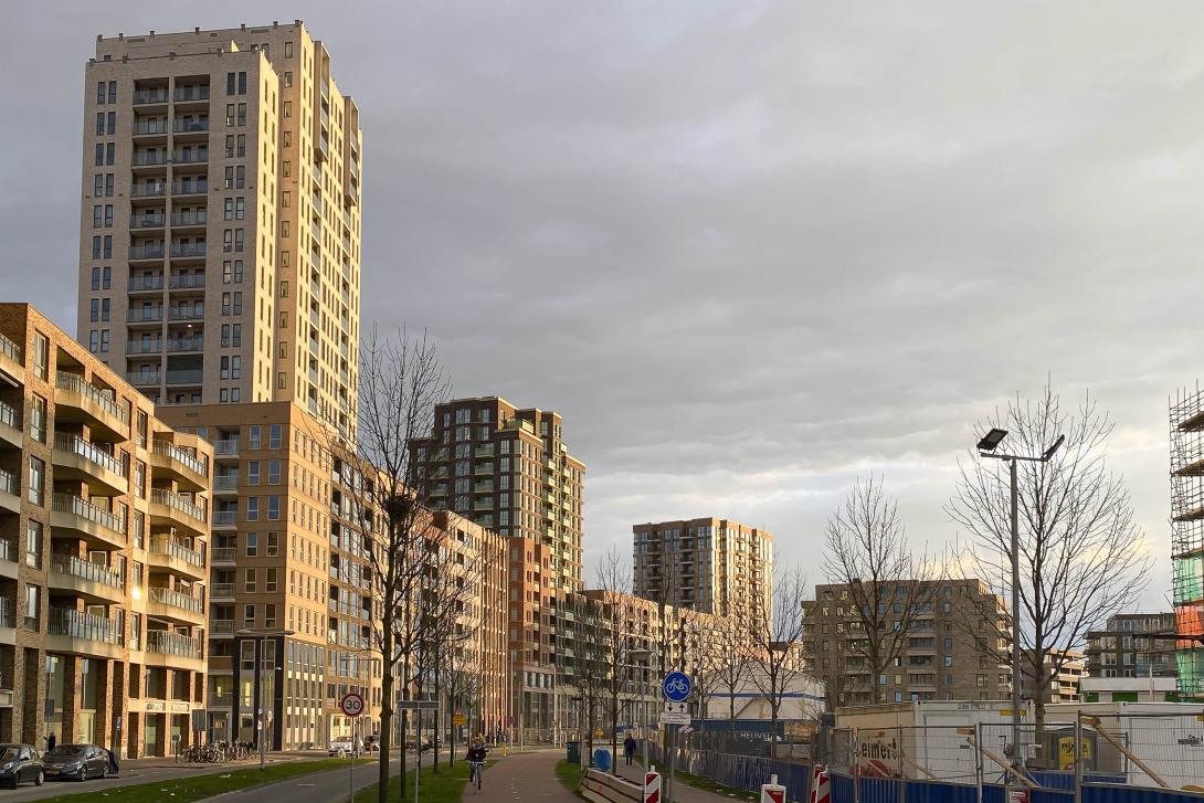 De Z1-toren in Elzenhagen-Noord. Foto: Hans van der Vliet