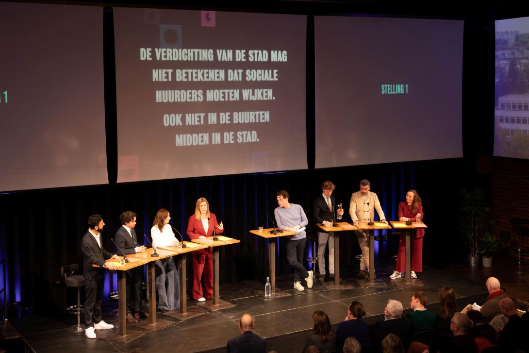 Verkiezingsbijeenkomst de Zwijger
