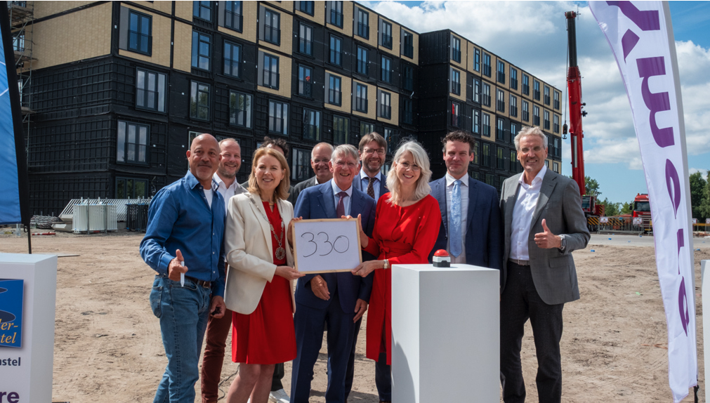 Eerste tijdelijke woningen Nieuwe Kern opgeleverd.