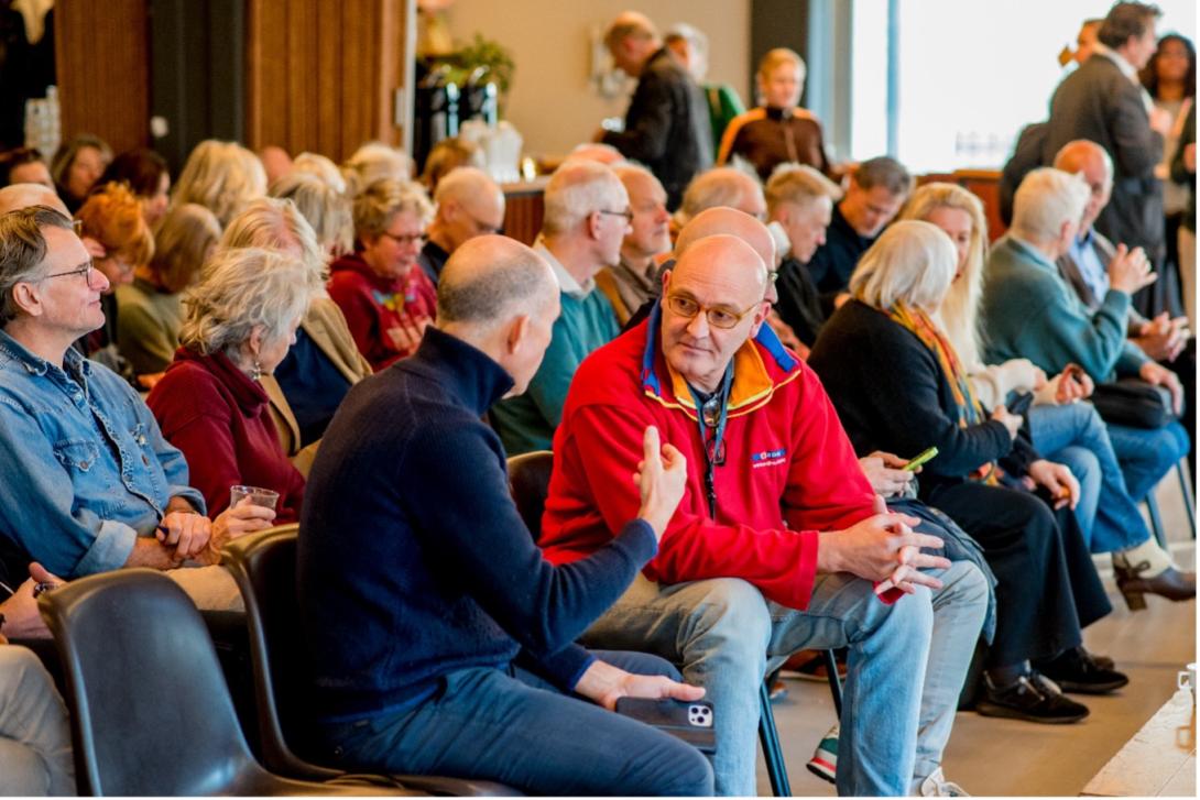 Bijeenkomst verduurzamen van VvE’s georganiseerd door gemeente Amsterdam. Foto: Evelien Hogers