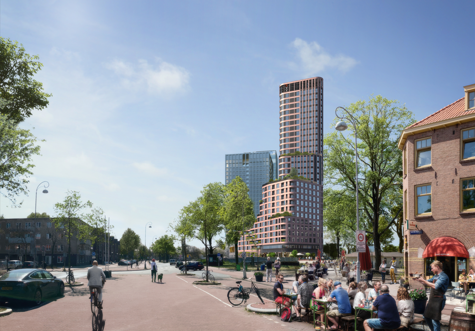 Beeld Brinktoren, Mecanoo Architecten - Delft
