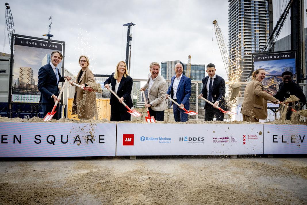 Bouw Eleven Square van start